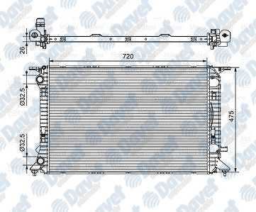 VALEO 701506 Su Radyatoru Vw 2.0tdi Caddy 16 -> Beetle 12 -> Jetta 15 -> Passat 13-15 Scirocco 15 ->  Skoda Yeti 15 ->